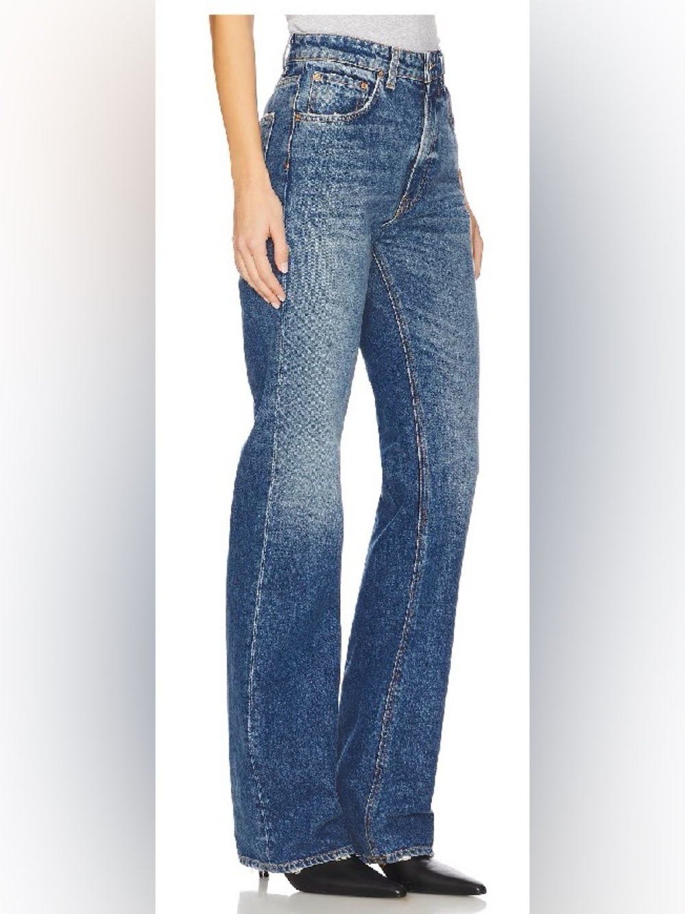 Melanie high rise boot cut jeans - Picture 3 of 5